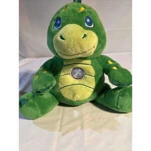 Flashlight Friends Plush Dinosaur Green Dragon Light Up Bedtime Buddy 2013 Works